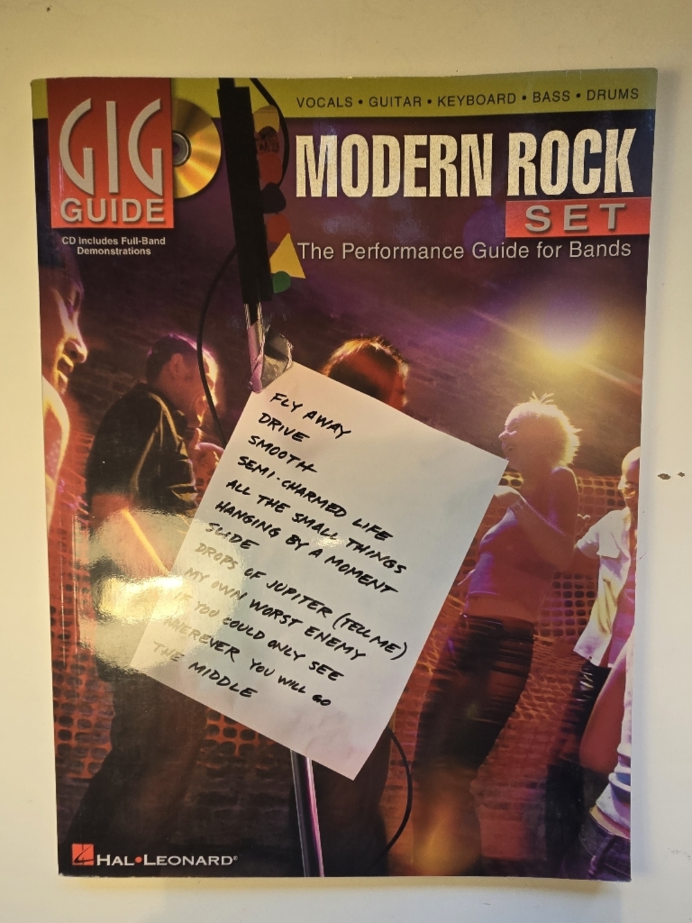 GIG GUIDE Modern Rock Set - The Performance Guide for Bands